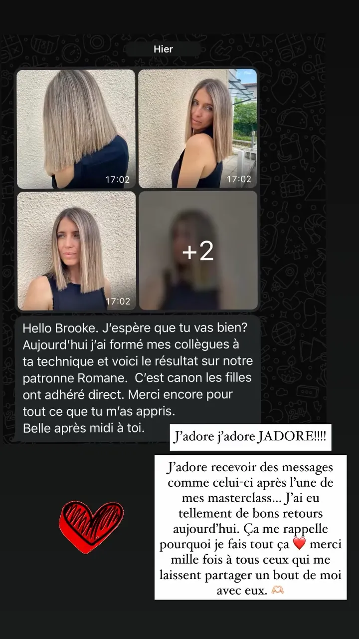 AirTouch par Maeva, qui a formé toute son équipe